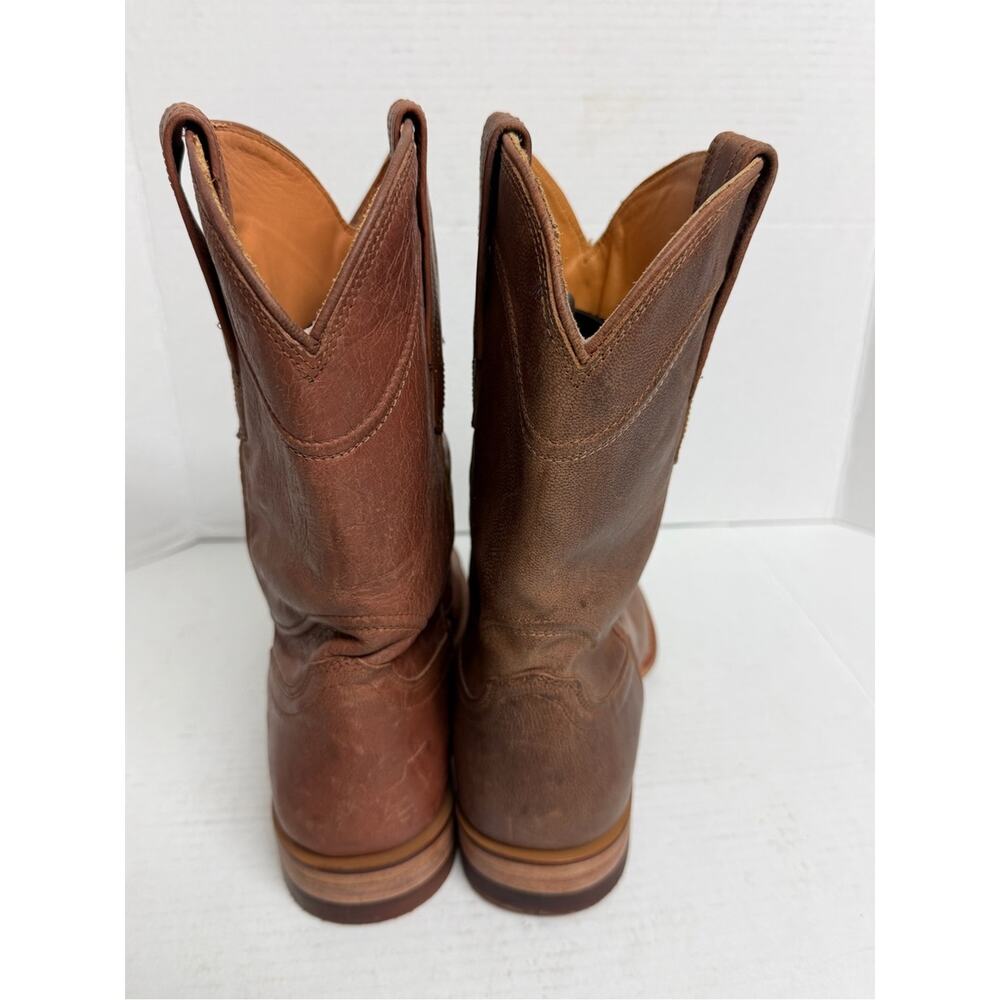 Tecovas Earl Cowboy Roper Boots Mens 9D Goat Leather Western $325 NEW MISMATCHED - Picture 4 of 11
